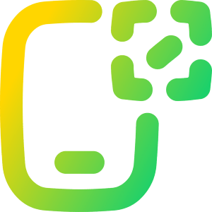 Phone Qr Icon from Flex Gradient - Free Set
