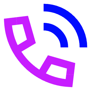 Phone Ringing 1 Icon from Sharp Neon - Free Set