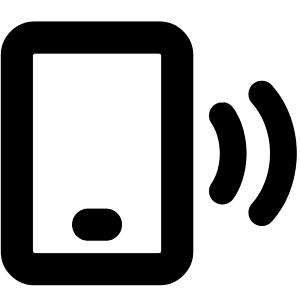 Phone Ringing 2 Icon from Core Solid - Free Set