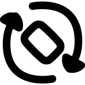 Phone Rotate Mobile Icon from Flex Remix - Free Set
