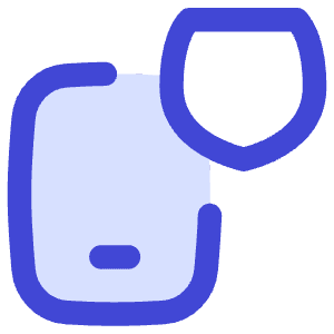 Phone Shield Icon from Flex Duo - Free Set