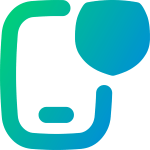 Phone Shield Icon from Flex Gradient - Free Set