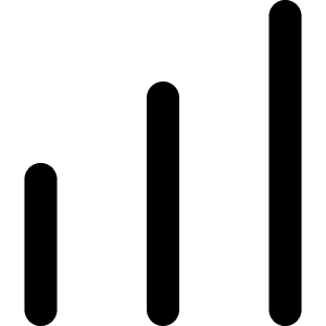 Phone Signal Full Icon from Micro Line - Free Set