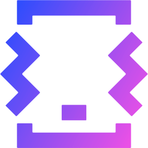 Phone Vibrate Icon from Sharp Gradient- Free Set