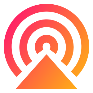 Sharing Data Icon from Sharp Gradient- Free Set