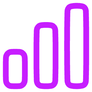 Signal Full Icon from Plump Neon - Free Set