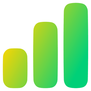 Signal Full Icon from Plump Gradient - Free Set