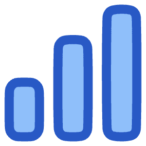 Signal Full Icon from Plump Duo - Free Set