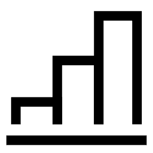 Signal Full Icon from Sharp Line - Free Set