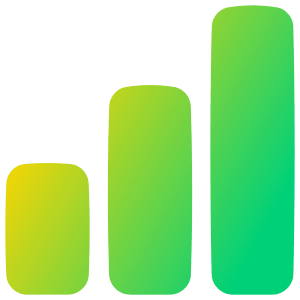 Signal Full Icon from Flex Gradient - Free Set