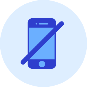 Smartphone Forbiden Icon from Kameleon Duo - Free Set