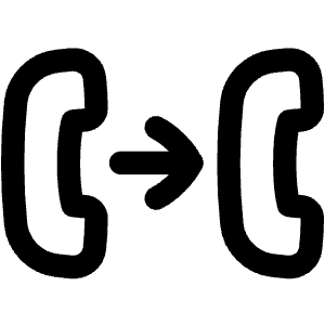 Transfer Forwarding Call Icon from Flex Line - Free Set