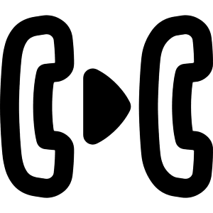 Transfer Forwarding Call Icon from Flex Remix - Free Set
