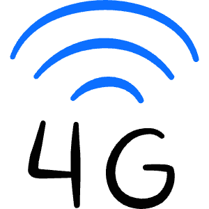 Cellular Network Wifi 4g Icon from Freehand Duotone - Free Set