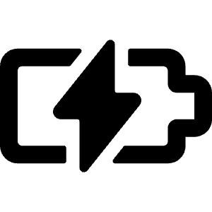 Charging Battery Empty Icon from Ultimate Bold - Free Set