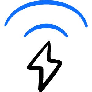 Charging Flash Wireless Icon from Freehand Duotone - Free Set