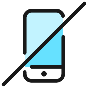 Forbidden Phone Off 1 Icon from Ultimate Colors - Free Set