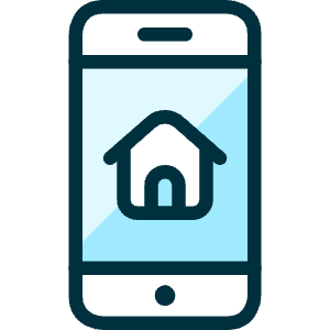 Phone Action Home Icon from Ultimate Duotone - Free Set