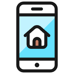 Phone Action Home Icon from Ultimate Colors - Free Set