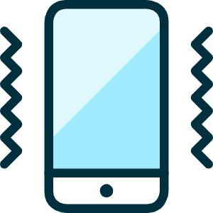 Phone Vibrate Icon from Ultimate Duotone - Free Set