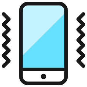 Phone Vibrate Icon from Ultimate Colors - Free Set