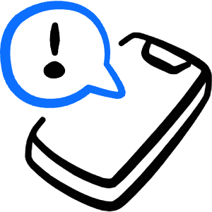 Push Notification Alert 1 Icon from Freehand Duotone - Free Set