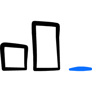 Signal Low Icon from Freehand Duotone - Free Set