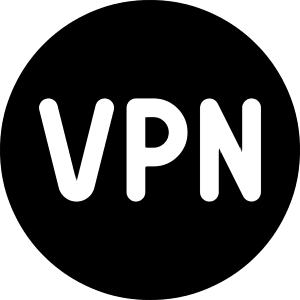 Vpn On Circle Icon from Ultimate Bold - Free Set