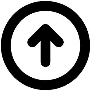 Arrow Circle Up Bold Icon from Phosphor Bold Set