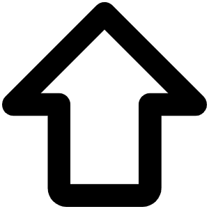 Arrow Fat Up Bold Icon from Phosphor Bold Set
