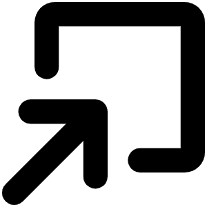 Arrow Square In Bold Icon from Phosphor Bold Set