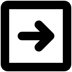 Arrow Square Right Bold Icon from Phosphor Bold Set