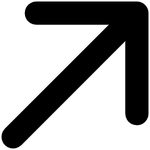 Arrow Up Right Bold Icon from Phosphor Bold Set