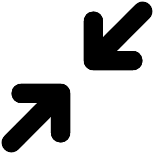 Arrows In Simple Bold Icon from Phosphor Bold Set