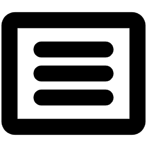 Article Bold Icon from Phosphor Bold Set