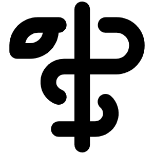 Asclepius Bold Icon from Phosphor Bold Set