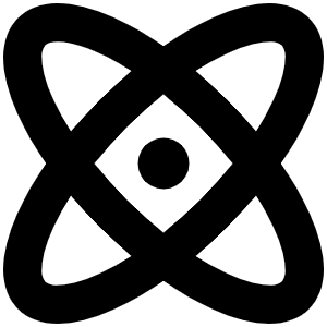 Atom Bold Icon from Phosphor Bold Set