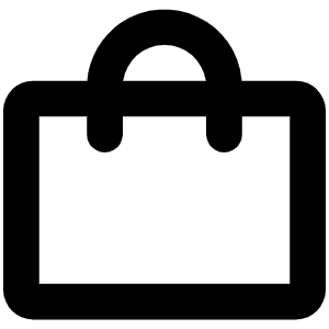Bag Bold Icon from Phosphor Bold Set