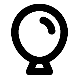 Balloon Bold Icon from Phosphor Bold Set