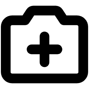 Camera Plus Bold Icon from Phosphor Bold Set