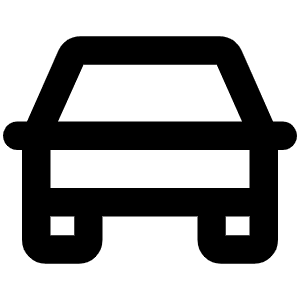 Car Bold Icon from Phosphor Bold Set