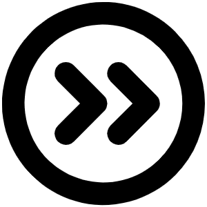 Caret Circle Double Right Bold Icon from Phosphor Bold Set