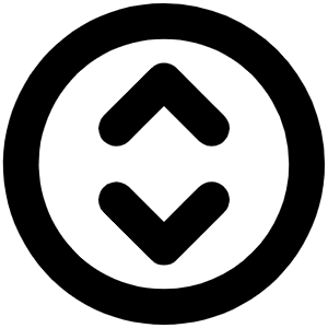 Caret Circle Up Down Bold Icon from Phosphor Bold Set