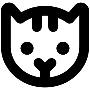 Cat Bold Icon from Phosphor Bold Set