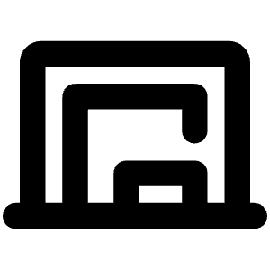 Chalkboard Bold Icon from Phosphor Bold Set