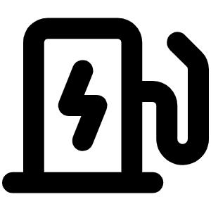 Charging Station Bold Icon from Phosphor Bold Set