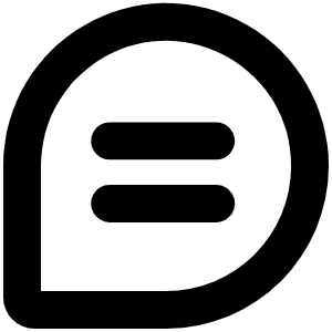 Chat Teardrop Text Bold Icon from Phosphor Bold Set
