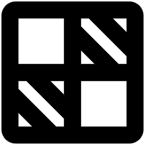 Checkerboard Bold Icon from Phosphor Bold Set