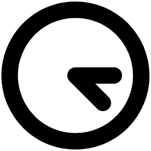 Clock Afternoon Bold Icon from Phosphor Bold Set