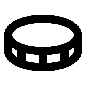 Coin Bold Icon from Phosphor Bold Set